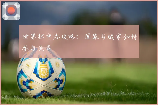 世界杯申办攻略：国家与城市如何参与竞争