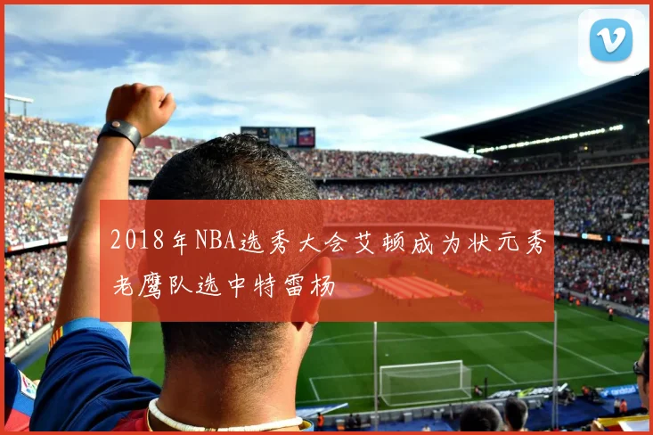 2018年NBA选秀大会艾顿成为状元秀老鹰队选中特雷杨